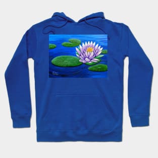 Water lily flower Hoodie